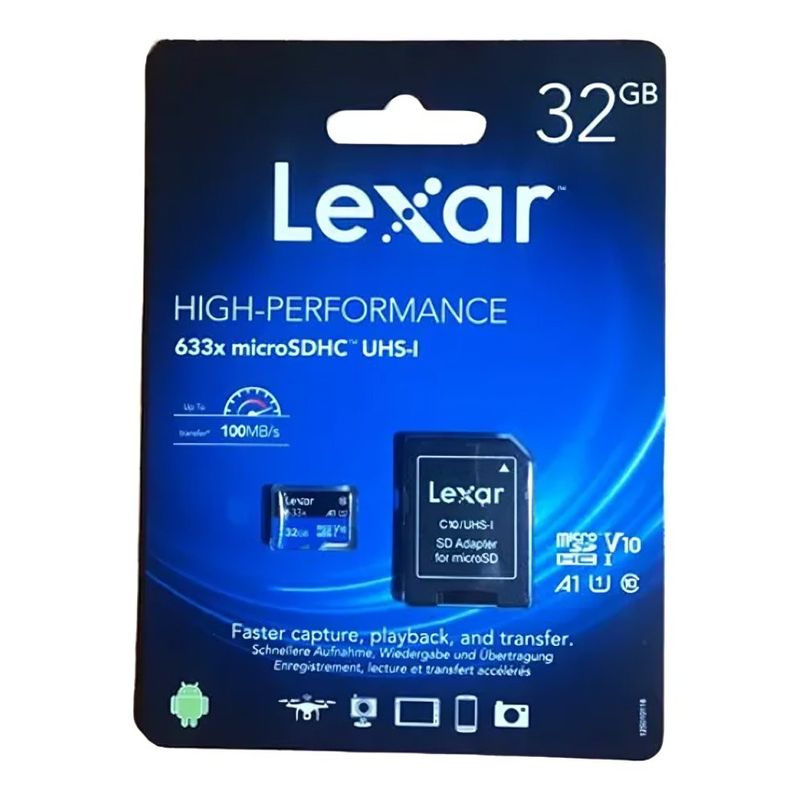 LEXAR - MEMORIA MICRO SD 32GB LEXAR