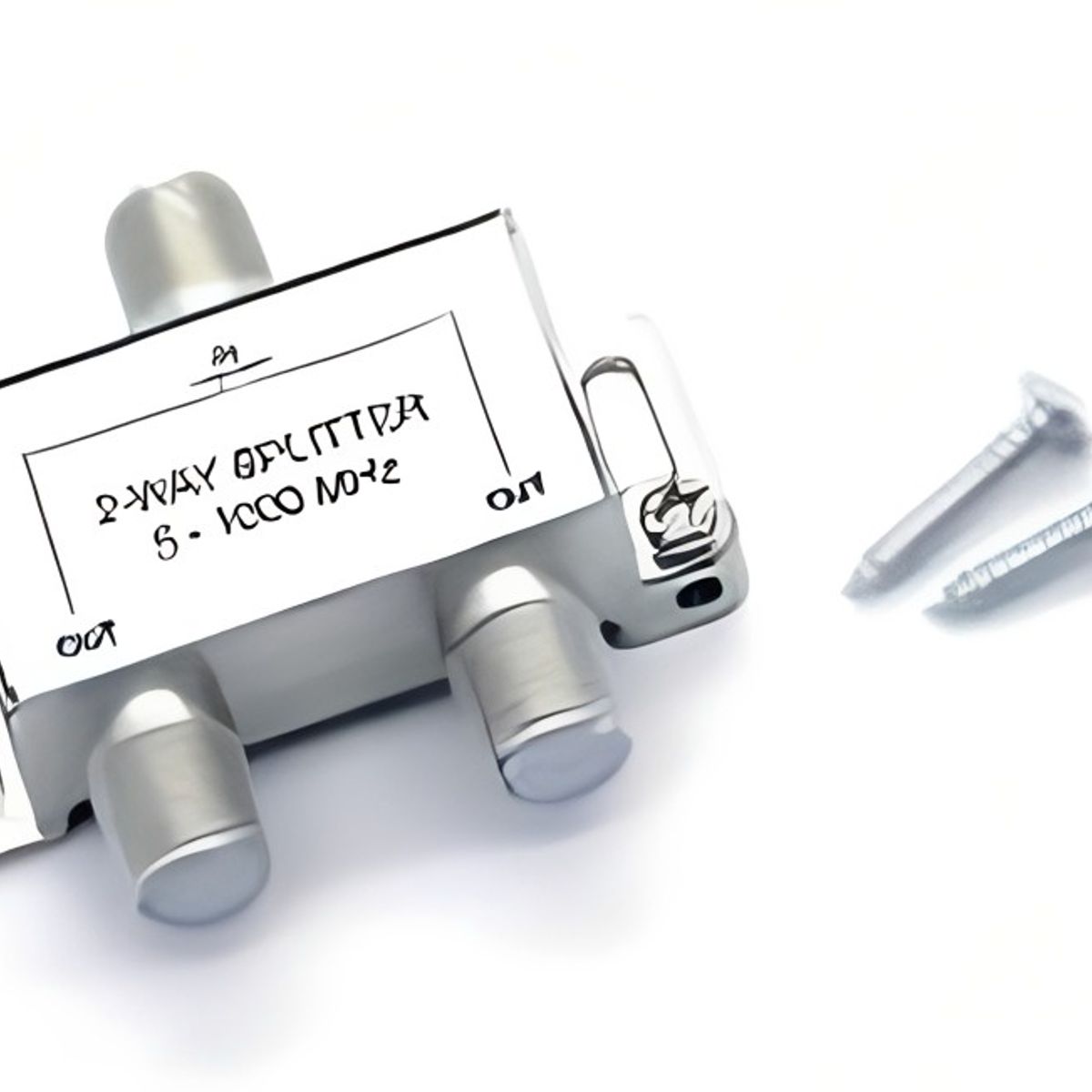 DBLUE - SPLITTER COAXIAL TELEVISIÓN SATELITAL 5-2400MHZ 2 SALIDAS