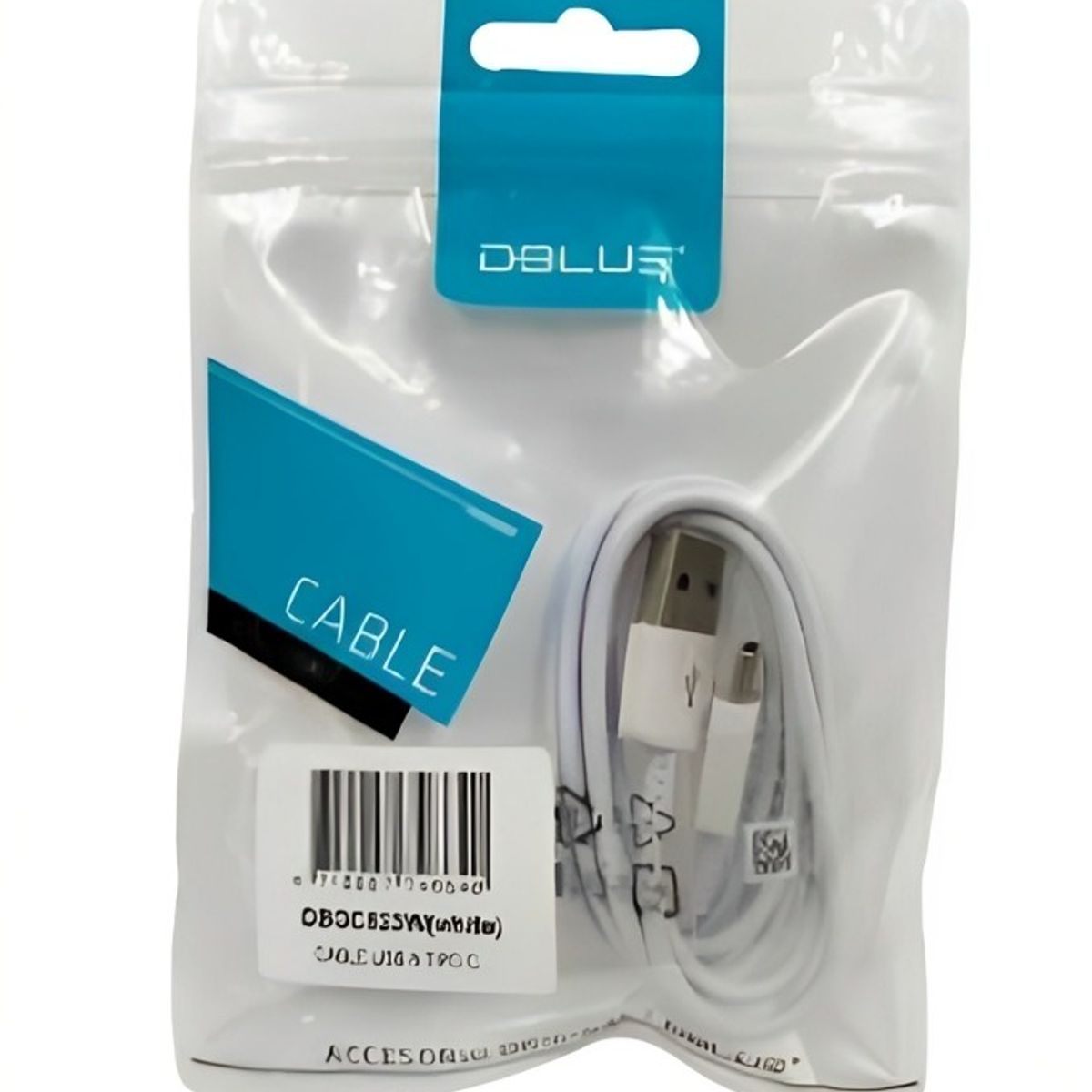 DBLUE - CABLE TIPO C PARA CELULARES WHITE