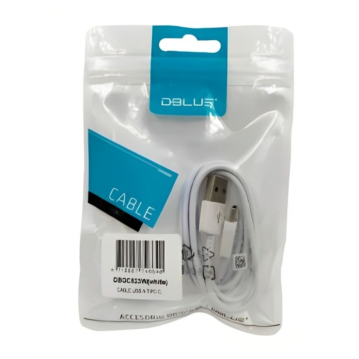 DBLUE - CABLE TIPO C PARA CELULARES WHITE