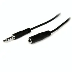 OEM - SET X2 CABLE EXTENSION AUDIO PLUG STEREO 35 MACHO HEMBRA 1 MTS