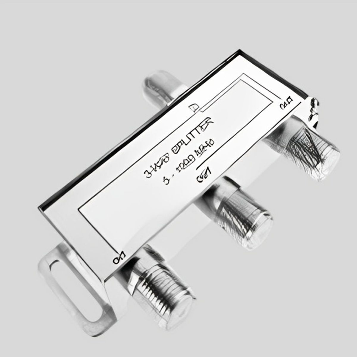 DBLUE - SPLITTER COAXIAL TELEVISIÓN SATELITAL 5-2400MHZ 3 SALIDAS