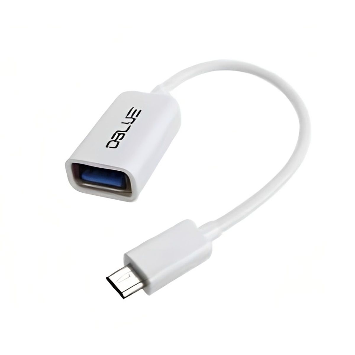 DBLUE - CABLE OTG TIPO C Cable reforzado USB 20 NEGRO