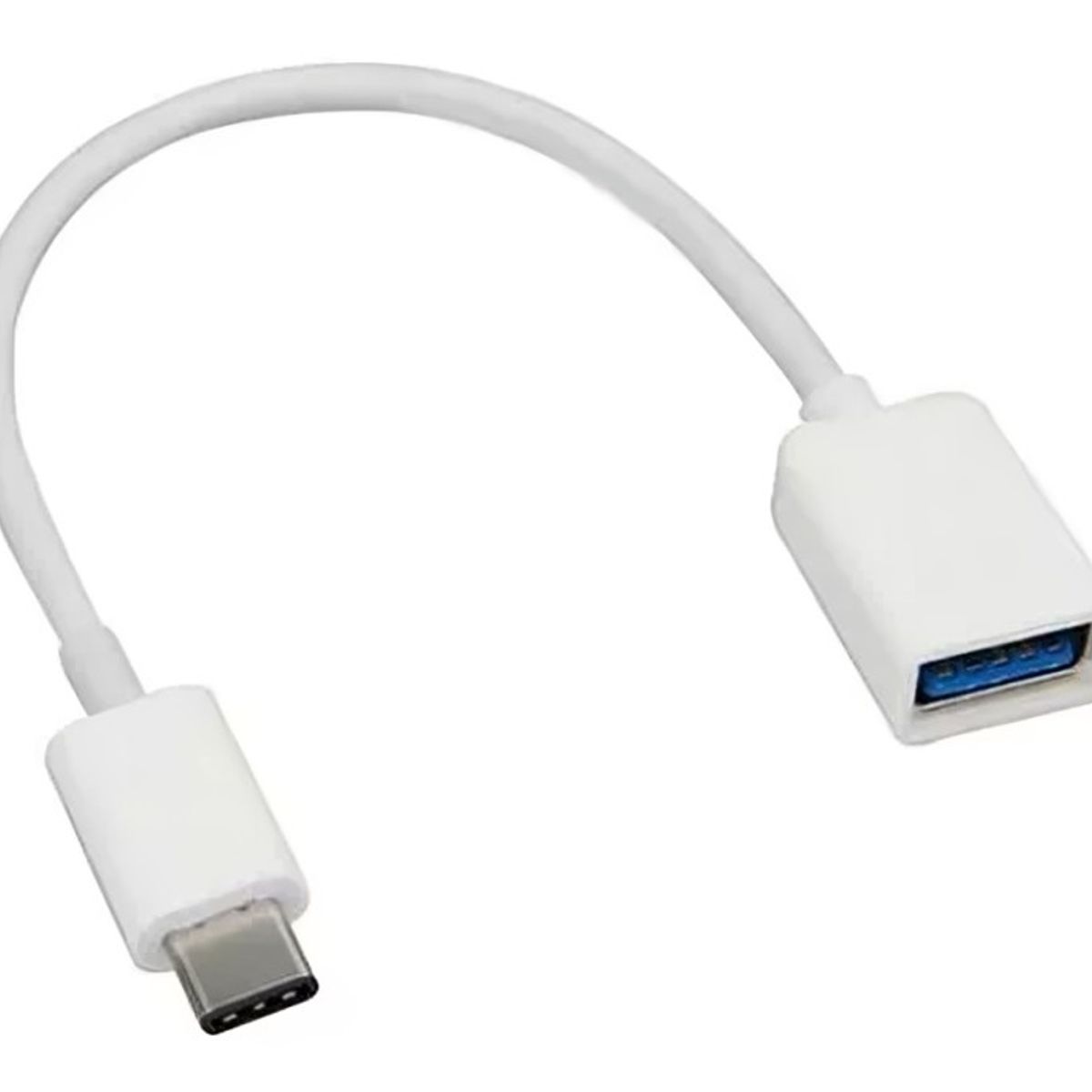 DBLUE - CABLE OTG TIPO C Cable reforzado USB 20 NEGRO