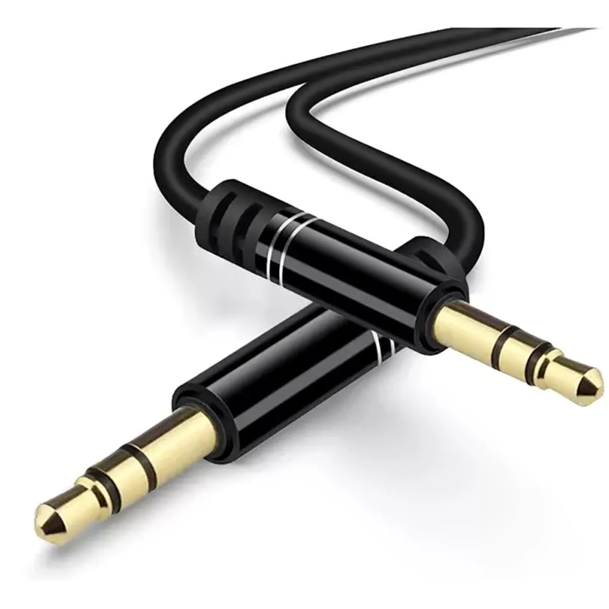 OEM - CABLE AUDIO PLUG DRADO 35 STEREO A PLUG 35 STEREO 08 MTS