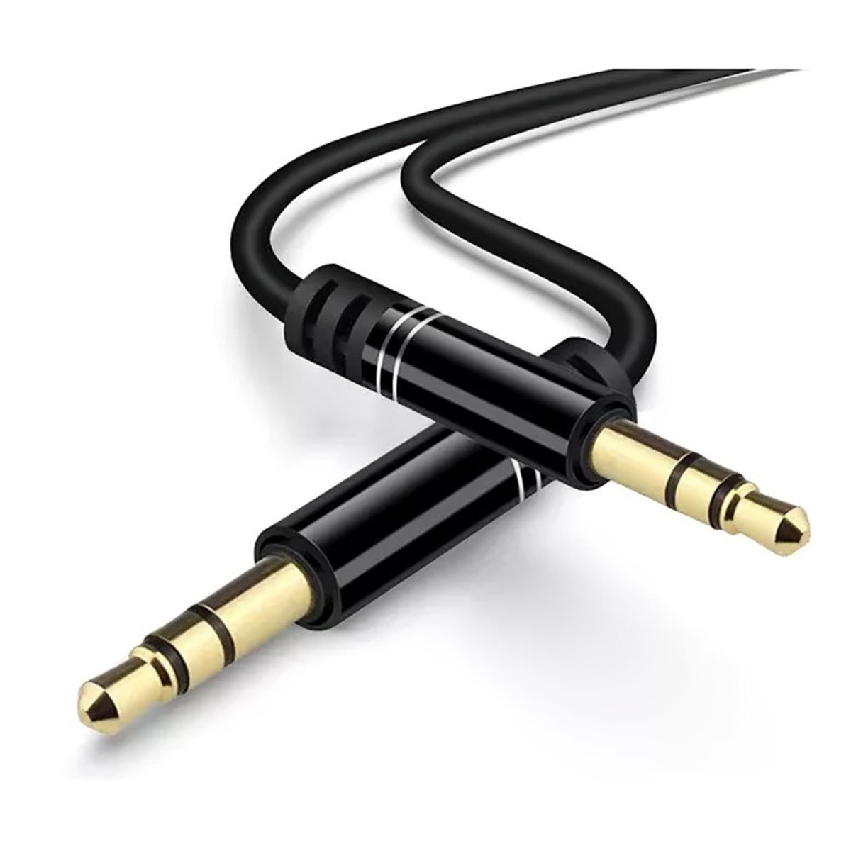 OEM - CABLE AUDIO PLUG DRADO 35 STEREO A PLUG 35 STEREO 08 MTS