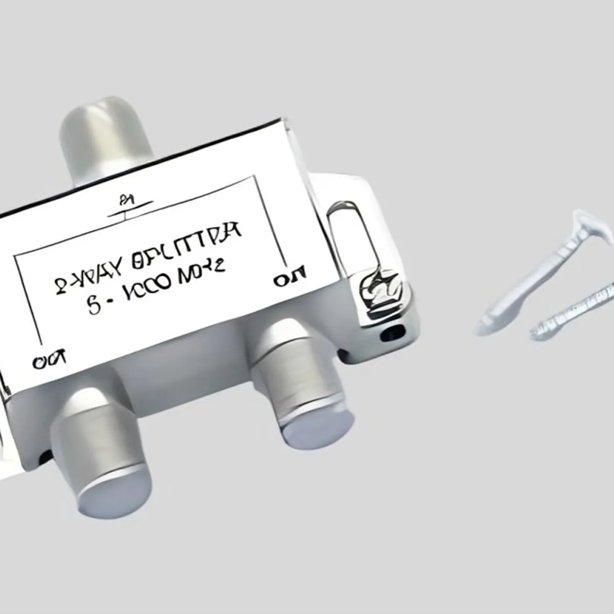 DBLUE - SPLITTER COAXIAL TELEVISIÓN SATELITAL 5-2400MHZ 2 SALIDAS