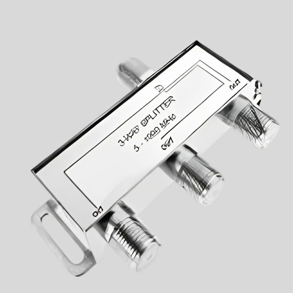 DBLUE - SPLITTER COAXIAL TELEVISIÓN SATELITAL 5-2400MHZ 3 SALIDAS