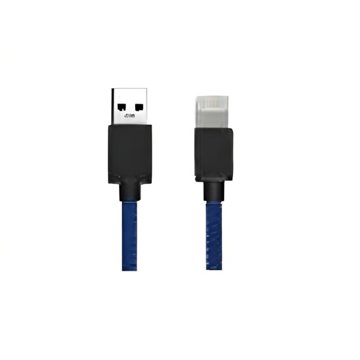 DBLUE - CABLE CORDON USB  PARA IPHONE 5 6 IPAD  BLACKREDBLUE 1MT