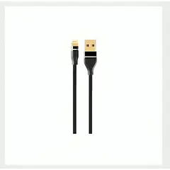 DBLUE - CABLE TIPO C DE 2 METROS PARA CELULARES BLACK