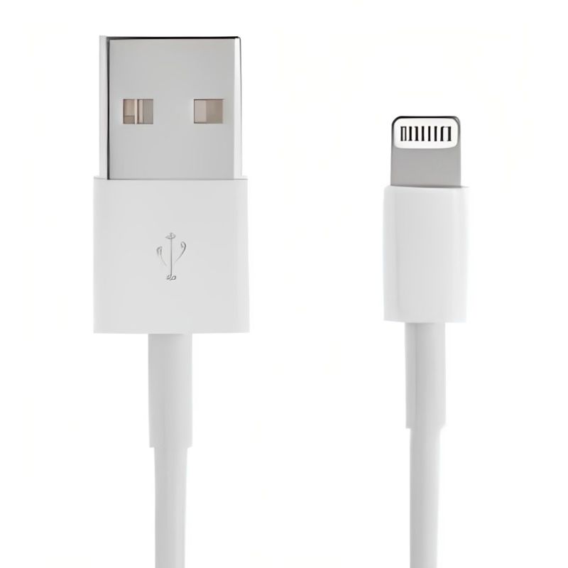 DBLUE - CABLE LIGHTNING USB IPHONE 5  6 IPAD -ROJO