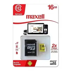 MAXELL - MEMORIA MICRO SD 16GB