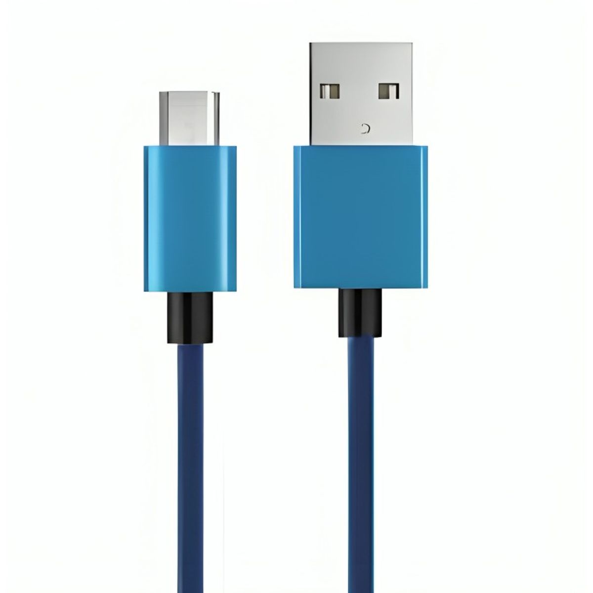 DBLUE - CABLE USB A MICRO USB CORDON 2m BLUE