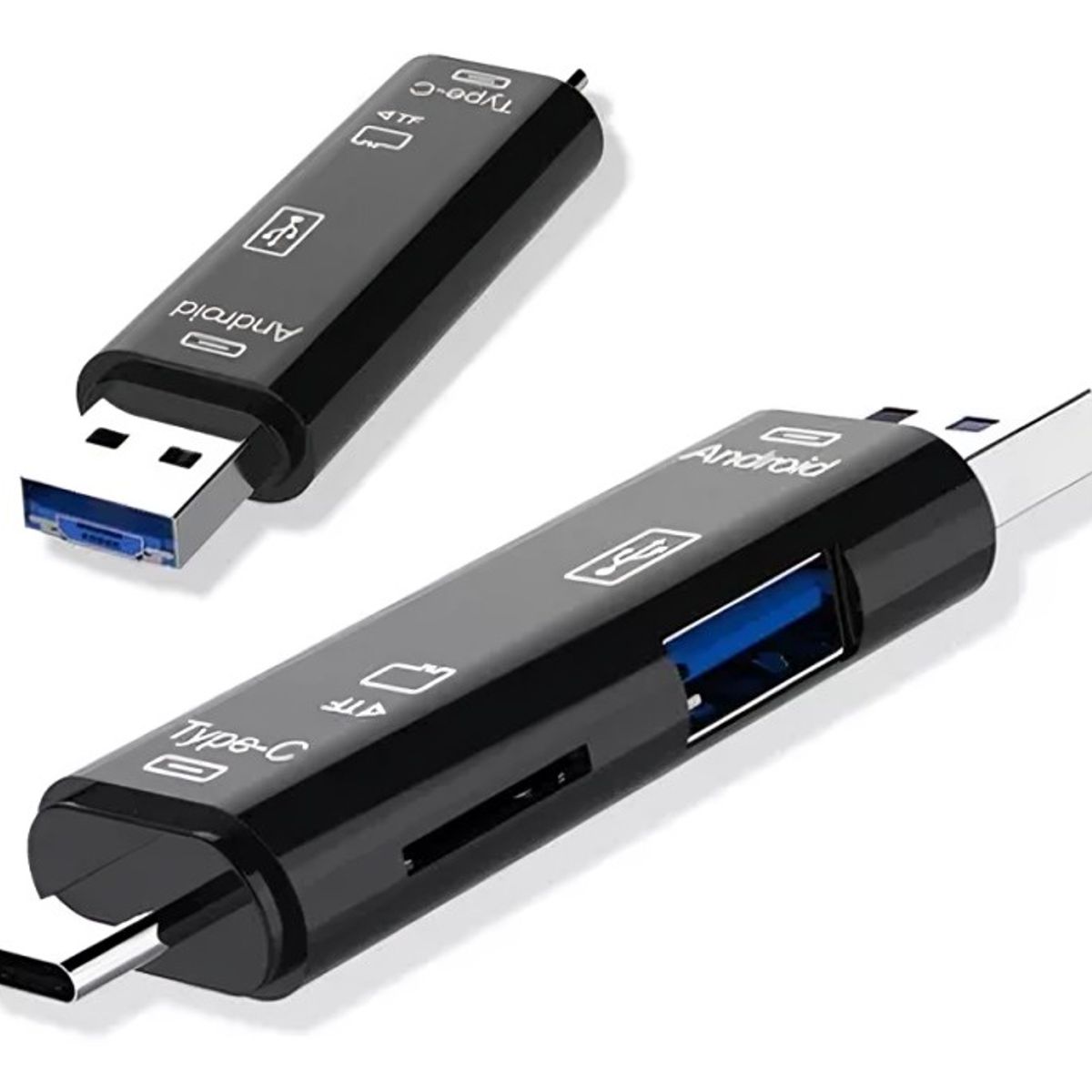 GENERICO - LECTOR MICRO SD  USB 3 EN 1 OTG