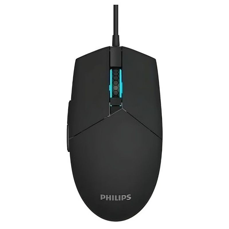 PHILIPS - SPK9304 MOUSE GAMER ALÁMBRICO PHILIPS 6 BOTONES