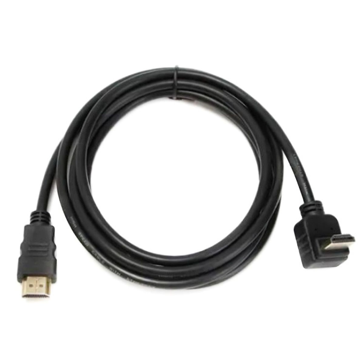 GENERICO - Cable Extension Hdmi Macho A Macho Angulo 90