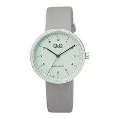 Q&Q - Reloj Qc24j315y Mujer Analogo Cuero - Plateado