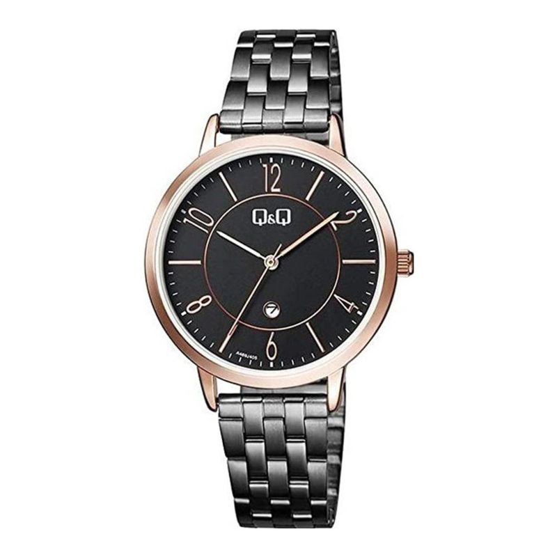 Q&Q - Reloj A469j405y Mujer Analogo Metal - Negro Grafito