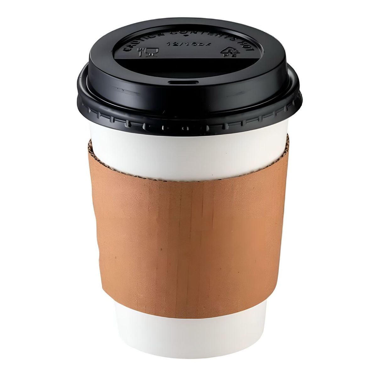 GENERICO - Vaso Cafe Con Tapa 16oz 50und