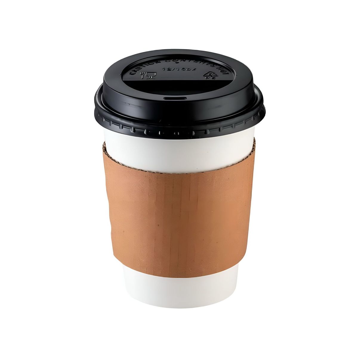 GENERICO - Vaso Cafe Con Tapa 16oz 50und