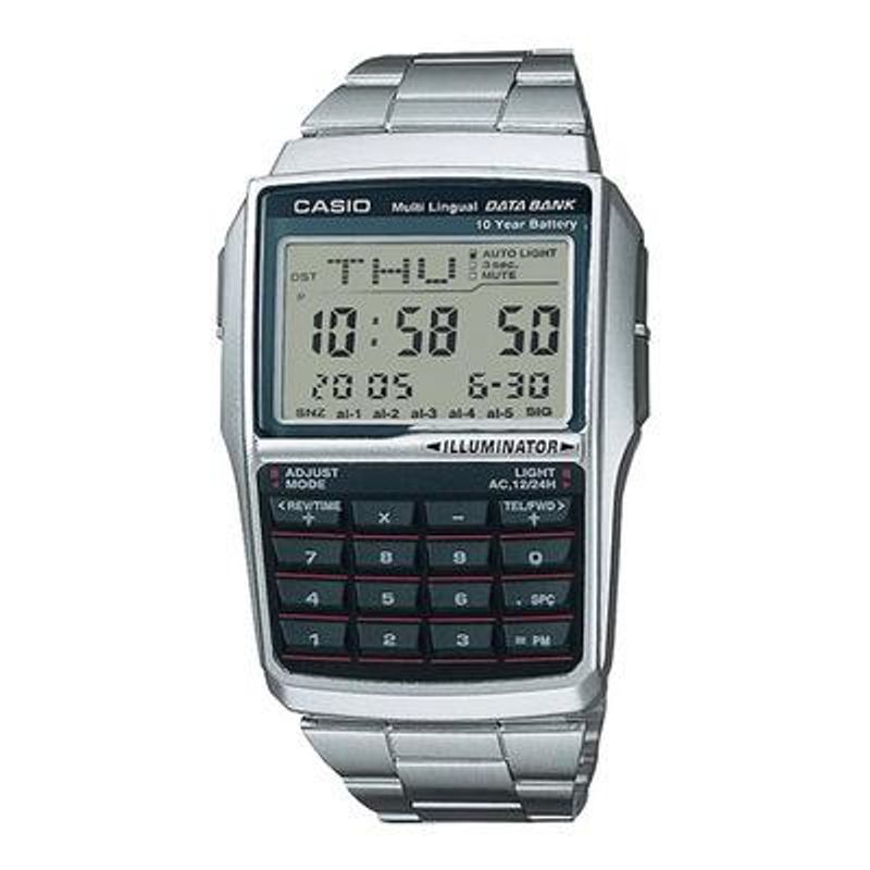 CASIO - Reloj Dbc-32d-1a Hombre Digital Metal - Plateado