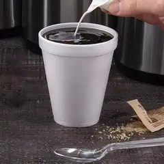 GENERICO - 1000 Vasos Desechable Vasos Plumavit Termico Vaso 10oz/296ml