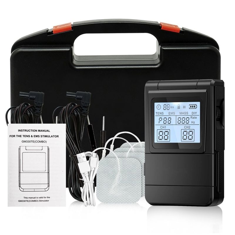 VIDITA - Electroestimulador Eléctrico Muscular 4 en 1 TENS/EMS Electroterapia