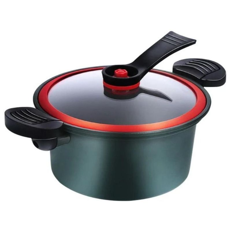 GENERICO - Mini Olla A Presion 12x22cm Coccion Lenta 3500ml