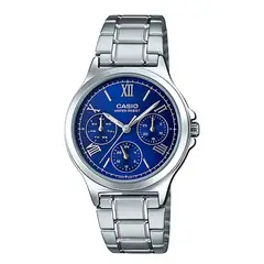 CASIO - Reloj Ltp-V300d-2a2 Mujer Analogo Metal - Plateado
