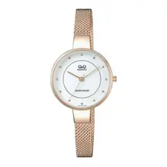 Q&Q - Reloj Qa17j011y Mujer Analogo Metal - Rosa