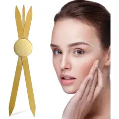 EDWINAYY - Regla De Tatuaje Cejas Para Dise?o Cejas Plegables De Acero