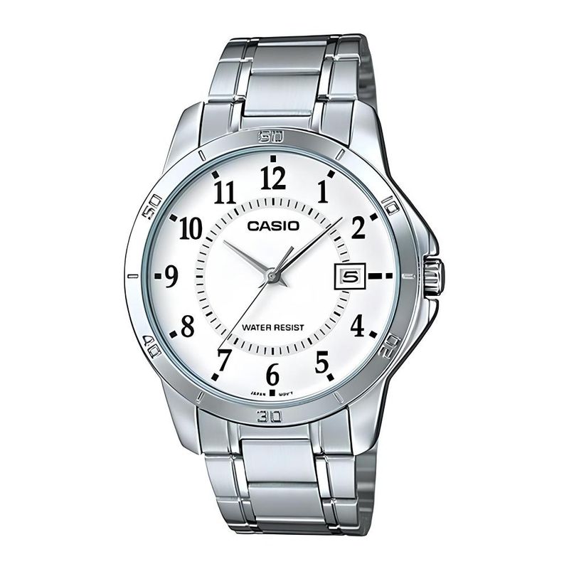 CASIO - Reloj Mtp-V004d-7b Hombre Analogo Metal - Plateado