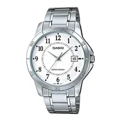 CASIO - Reloj Mtp-V004d-7b Hombre Analogo Metal - Plateado