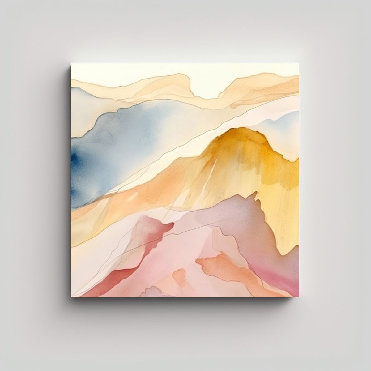 GENERICO - Cuadro Fotografía Equilibrio Cuadro Moderna 50x50 Cm