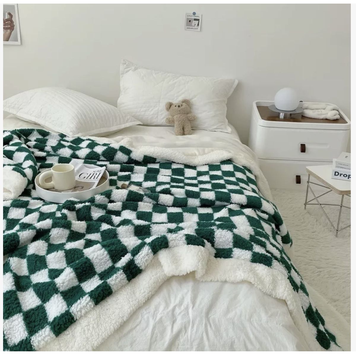 HOMER DESIGN - Frazada Manta Sherpa Polar Termica  2 Plazas 200*230cm hmmt11