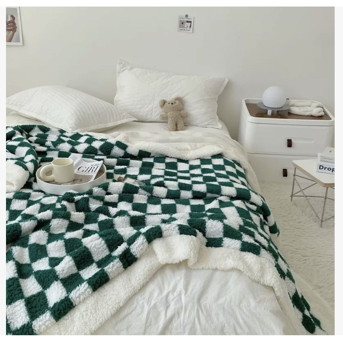 HOMER DESIGN - Frazada Manta Sherpa Polar Termica  2 Plazas 200*230cm hmmt11