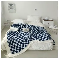 HOMER DESIGN - Frazada Manta Sherpa Polar Termica 2 Plaza 200*230cm Hmmt10