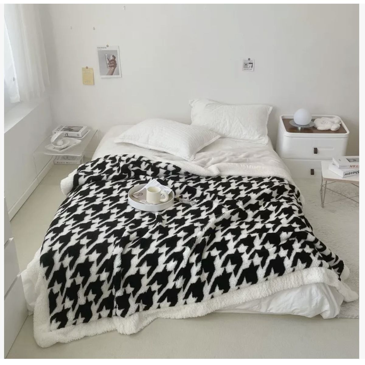 HOMER DESIGN - Frazada Manta Sherpa Polar Termica 2 Plaza 200*230cm Hmmt13