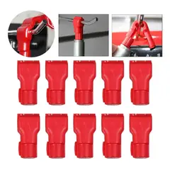 EDWINAYY - Pack 100 Seguros Candados Magnéticos Para Ganchera 6mm