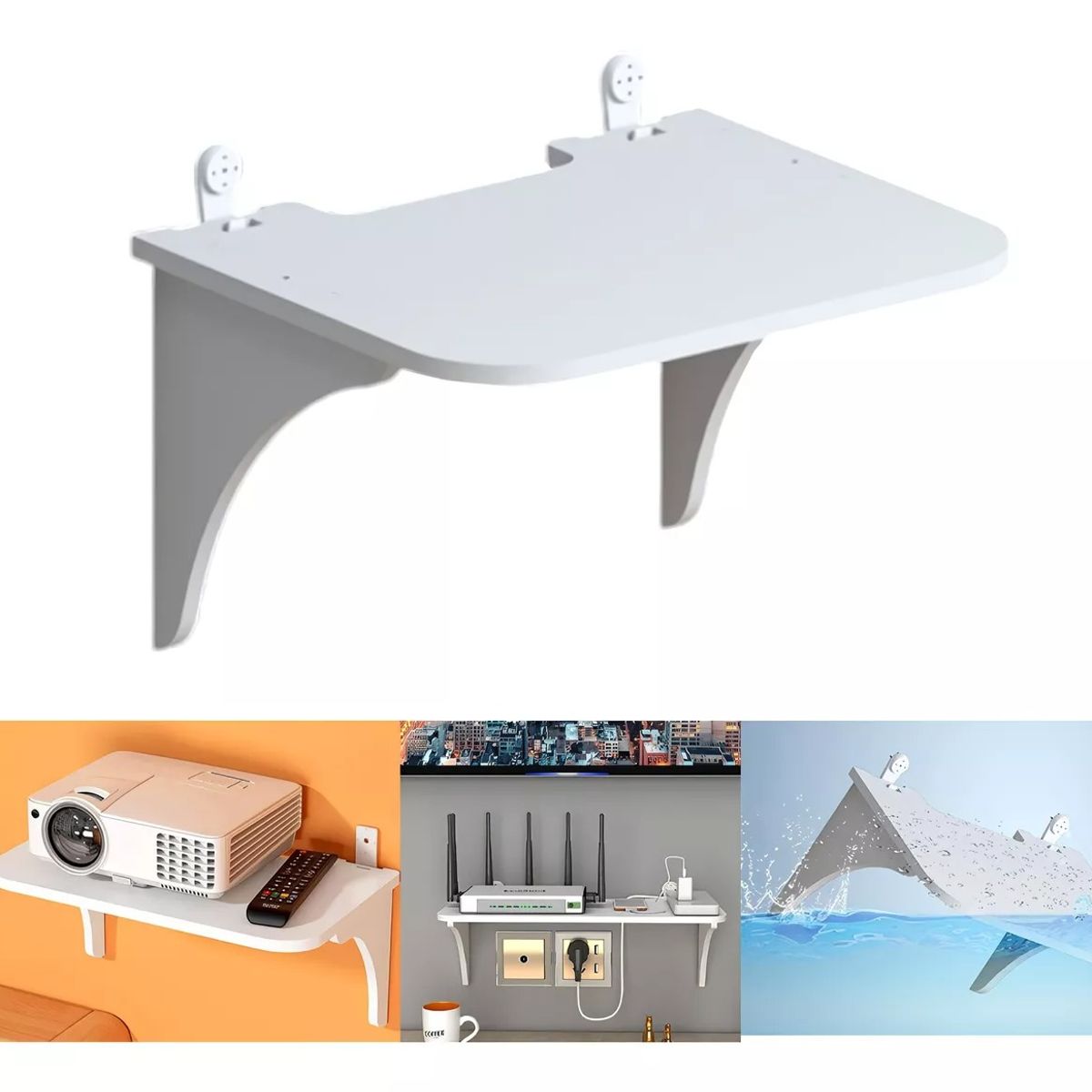 TNAKIEX - Estantes Flotantes De Madera Para Cocina Salón Y Dormitorio