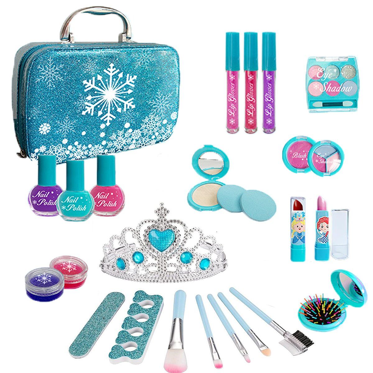 GENERICO - 26pcs Maquillaje Para Ninas Regalos Para Ninas Juguetes