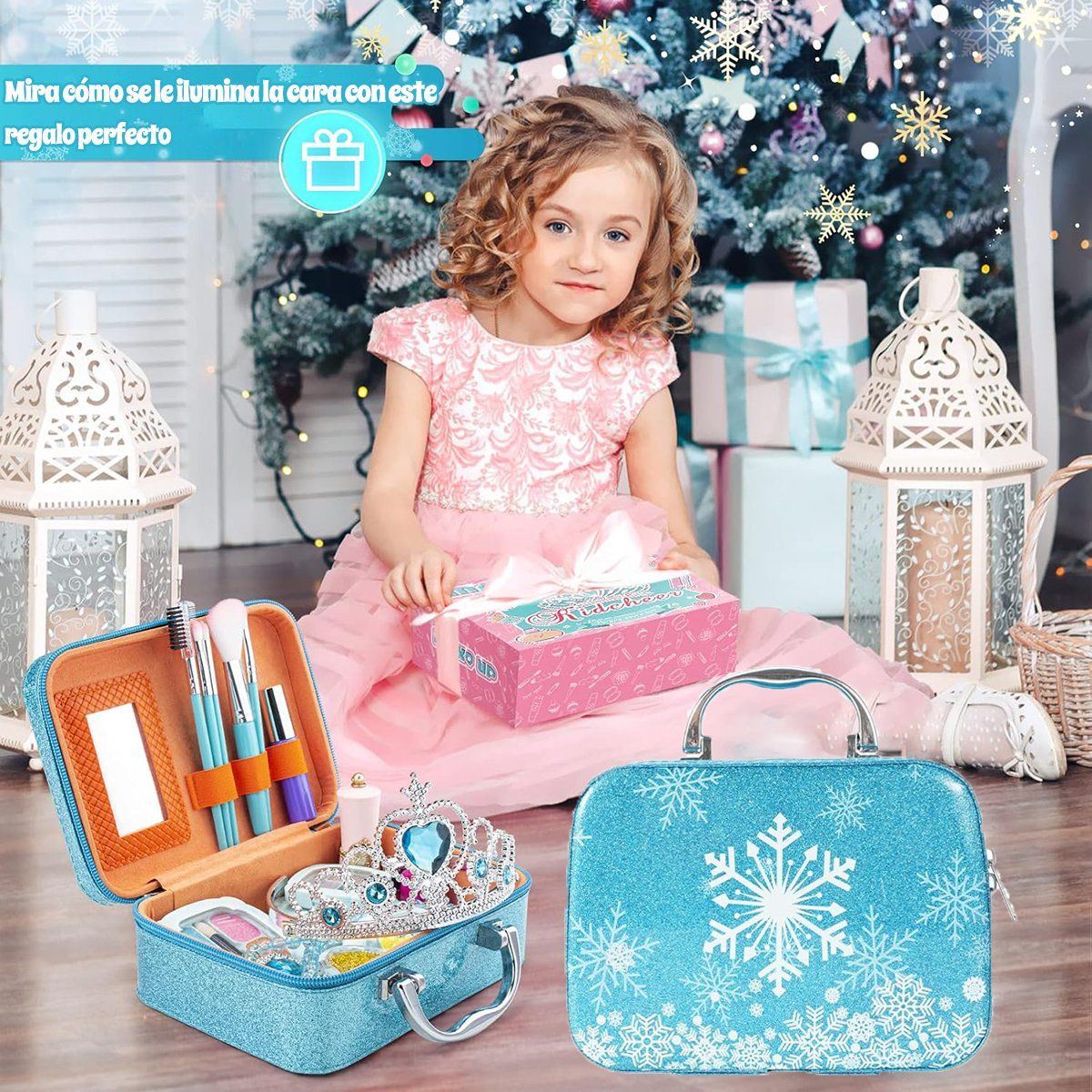 GENERICO - Sets 26 Piezas De Cosméticos Lavable Regalo Para Ninas