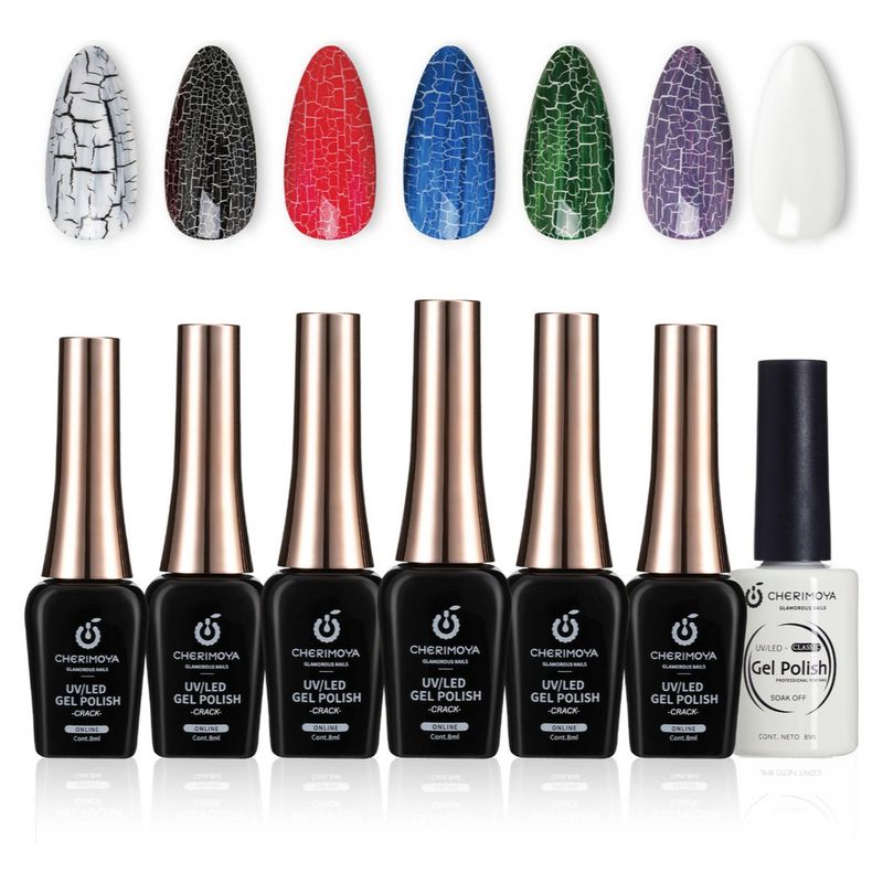 CHERIMOYA - Esmalte De Uñas De Gel 3d De Set 7pcs Cherimoya