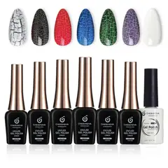 CHERIMOYA - Esmalte De Uñas De Gel 3d De Set 7pcs