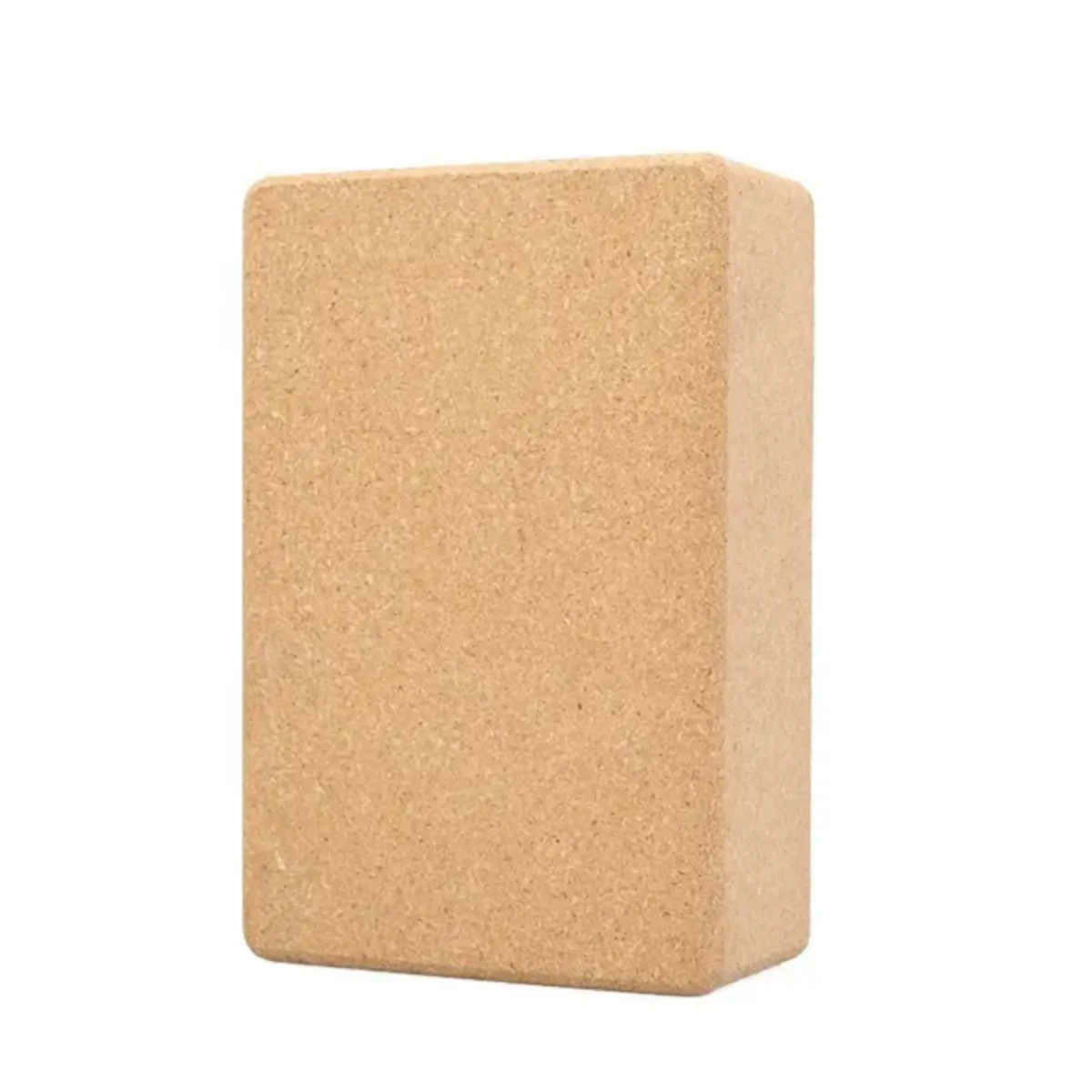 GENERICO - Bloque de Yoga Corcho Pilates Elongación Alta Densidad Ecológico