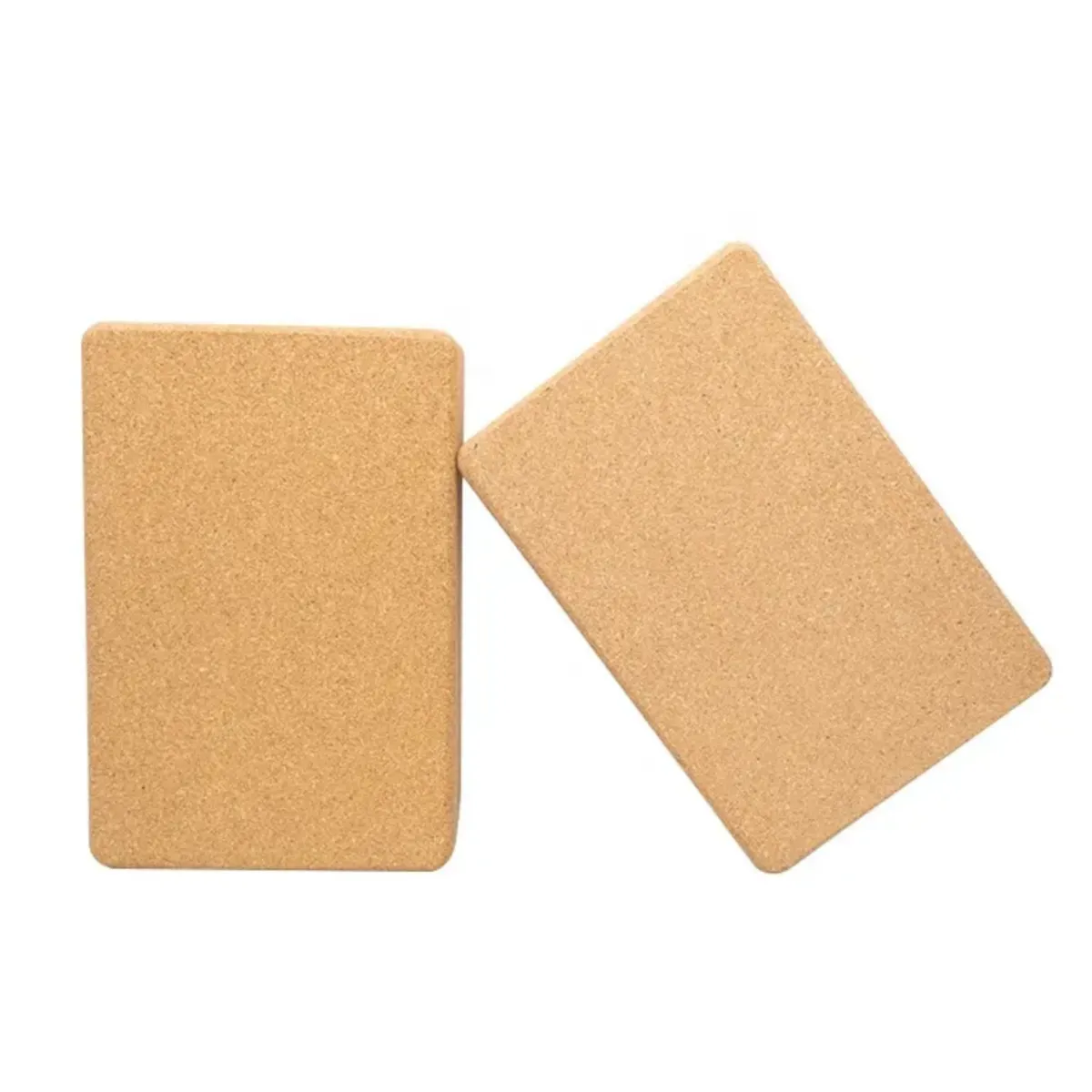 GENERICO - Bloque de Yoga Corcho Pilates Elongación Alta Densidad Ecológico