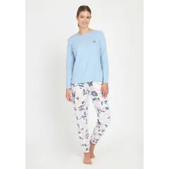 KAYSER - Pijama de Mujer 601563 - Celeste