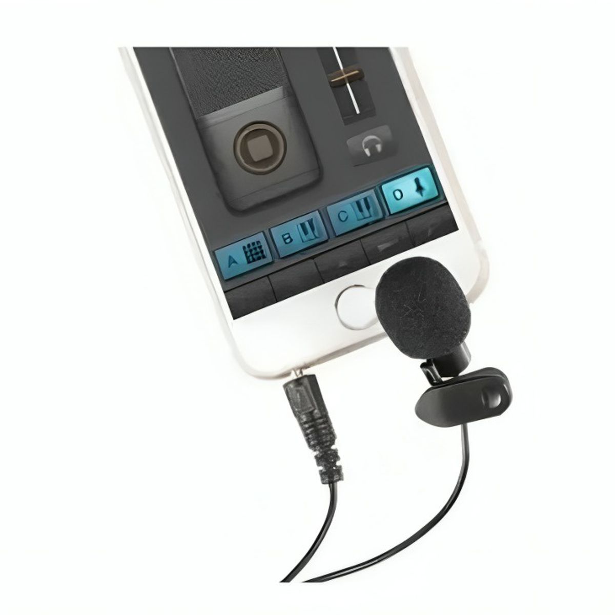 OEM - Micrófono Condensador Lavalier Solapa Para Celulares CONECTOR AUX