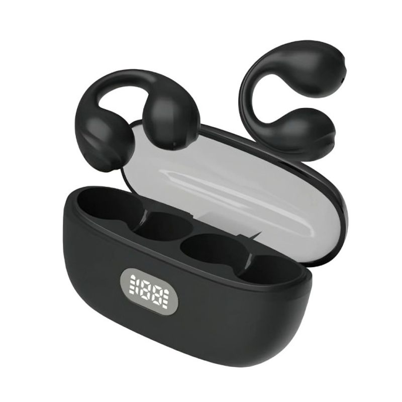 OEM - Auriculares Con Clip Ajuste Perfecto F50 NEGRO.