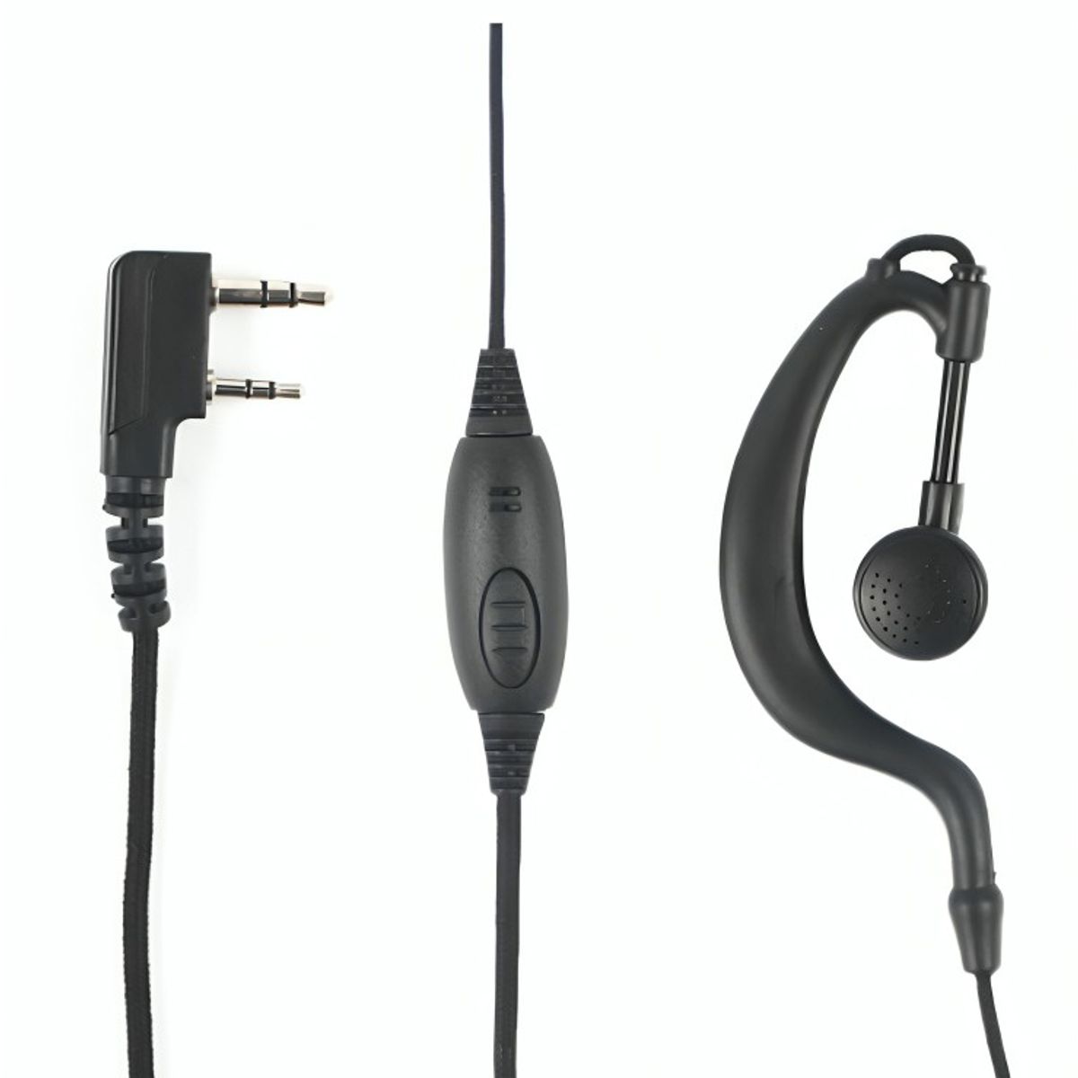 FIFINE - Auricular de 2 vías para walkie-talkie.
